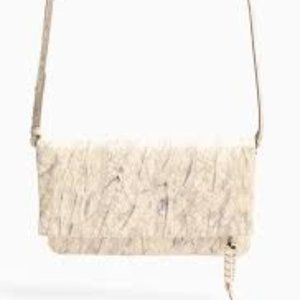 Stella & Dot Covet Snakeskin Crossbody Bag NWT